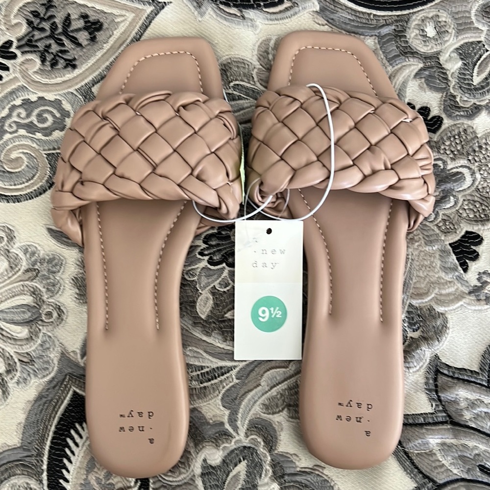Tan sandals